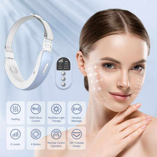 ANLAN dispositif de Lifting du visage Massage EMS Double menton limine la forme en V th 1
