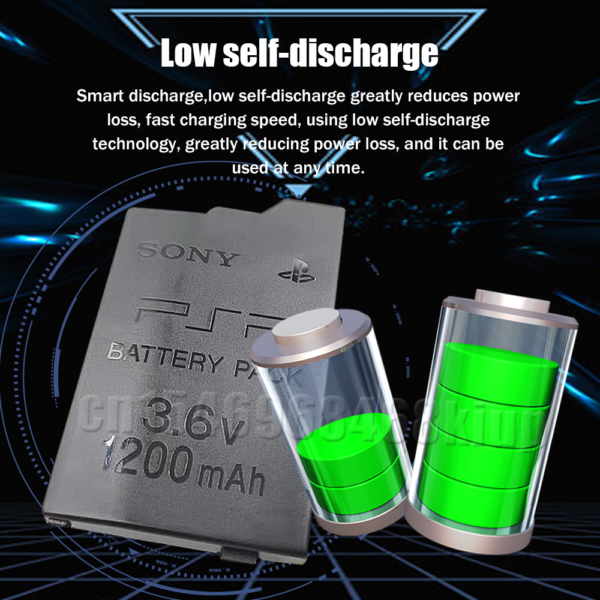 Batterie Lithium Rechargeable SONY pour manette de jeu Portable PlayStation 3 6 1200 V 1000 mAh 4