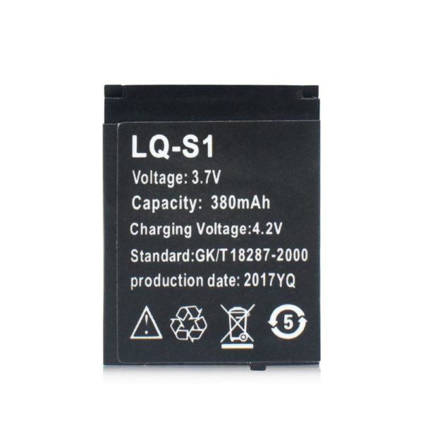Batterie de montre connect e GTF QW09 DZ09 W8 LQ S1 V 3 7 mAh lithium 4