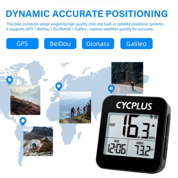 CYCPLUS compteur GPS pour v lo accessoires de cyclisme compteur de vitesse odom tre tanche IPX6 2
