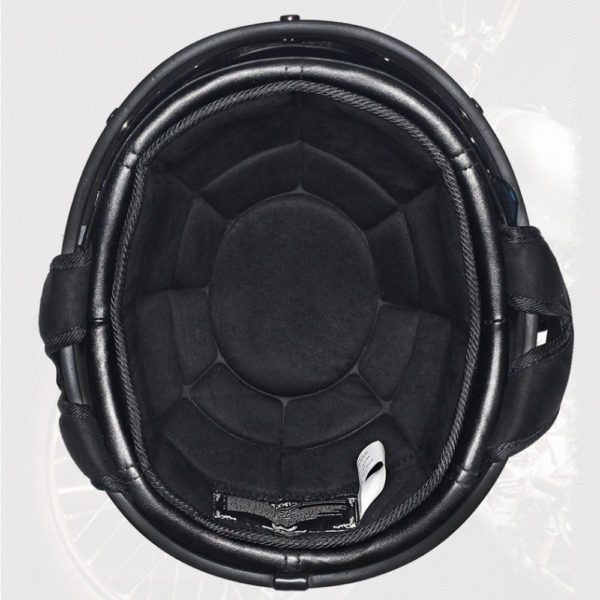 Casque de Moto rétro, ouvert au visage, approuvé par le Dot, demi-casque Vintage pour hommes et femmes, multicolore – Image 5
