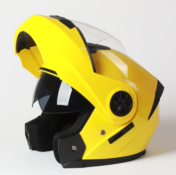 Casque rabattable pour hommes, casque de course professionnelle, en matériau ABS, modulaire à double objectif, Certification DOT, 2020 – Image 2