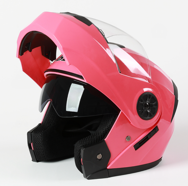 Casque rabattable pour hommes, casque de course professionnelle, en matériau ABS, modulaire à double objectif, Certification DOT, 2020 – Image 3