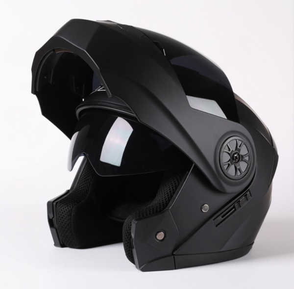 Casque rabattable pour hommes, casque de course professionnelle, en matériau ABS, modulaire à double objectif, Certification DOT, 2020