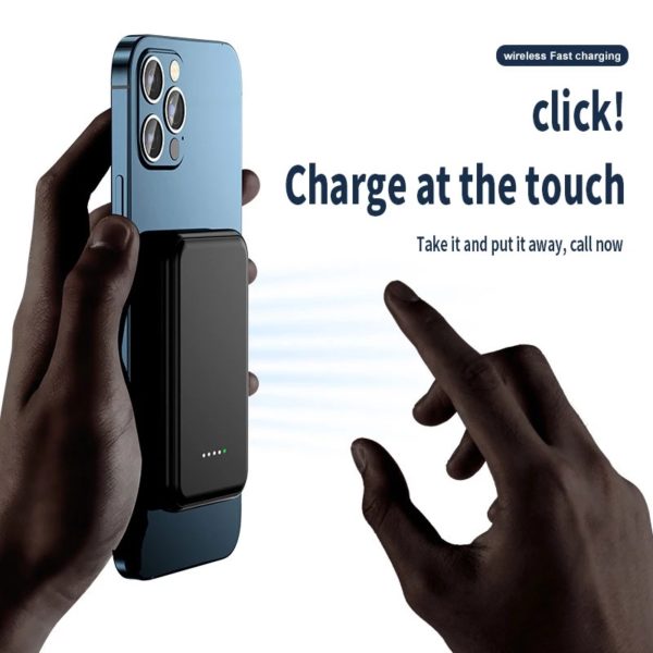 Chargeur magn tique sans fil rapide pour t l phone portable batterie externe auxiliaire 2023 mah 1