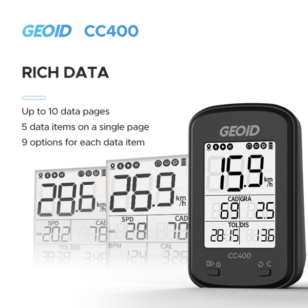 GEOID GPS ordinateur de v lo cyclisme ANT Bluetooth sans fil GPS compteur de vitesse de 2