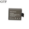 GTF – batterie de caméra d'action Rechargeable 3.7V pg1050 mah pour EKEN H9 H9R H3 H3R H8PRO H8R SJ4000 SJCAM SJ5000 M10 SJ5000X
