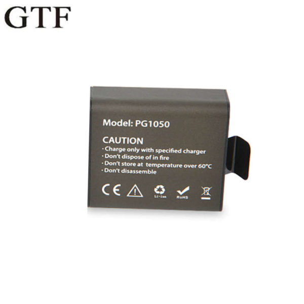 GTF batterie de cam ra d action Rechargeable 3 7V pg1050 mah pour EKEN H9 H9R
