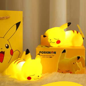Lampe de chevet Pokemon Pikachu jouet lumineux pour enfants lampe de chevet mignonne cadeau d anniversaire