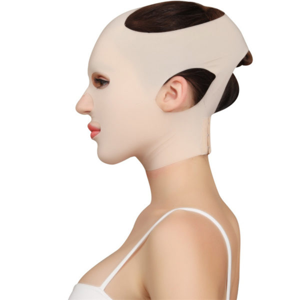 Masque 3d respirant r utilisable pour femmes Anti rides visage sommeil amincissant lifting complet masque en 3