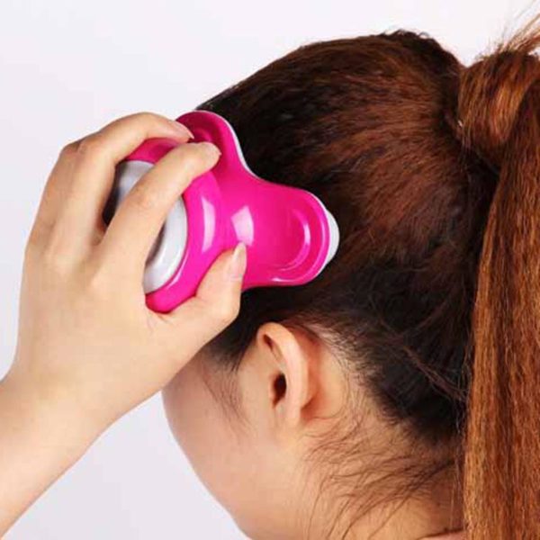 Masseur électrique vibrant à poignée électrique USB, petit appareil de massage de beauté, MultiMini Triangle, soins de santé – Image 2