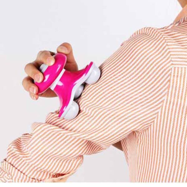 Masseur électrique vibrant à poignée électrique USB, petit appareil de massage de beauté, MultiMini Triangle, soins de santé – Image 3