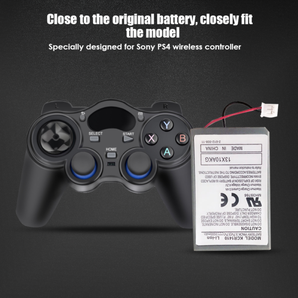 Pack de batteries de remplacement pour Sony PS4 Pro Slim pour contr leur Bluetooth DualShock CUH 4