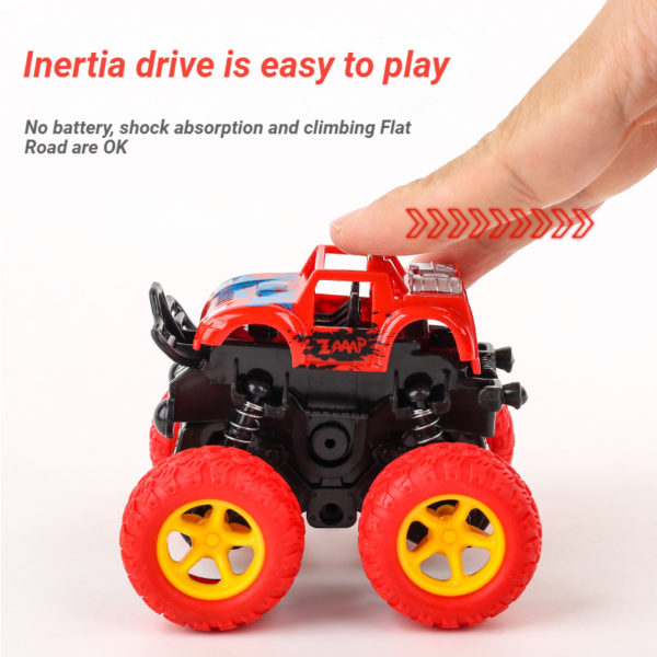 Voiture monster truck pour gar on et fille jouet quatre roues motrices cascadeur rotatif cadeaux d