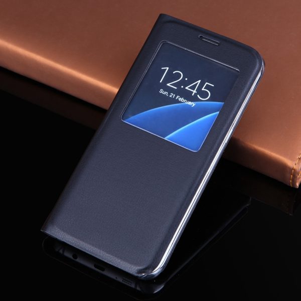 tui en cuir rabat pour Samsung Galaxy S8 S8 Plus S7 S7 Edge sacoche de